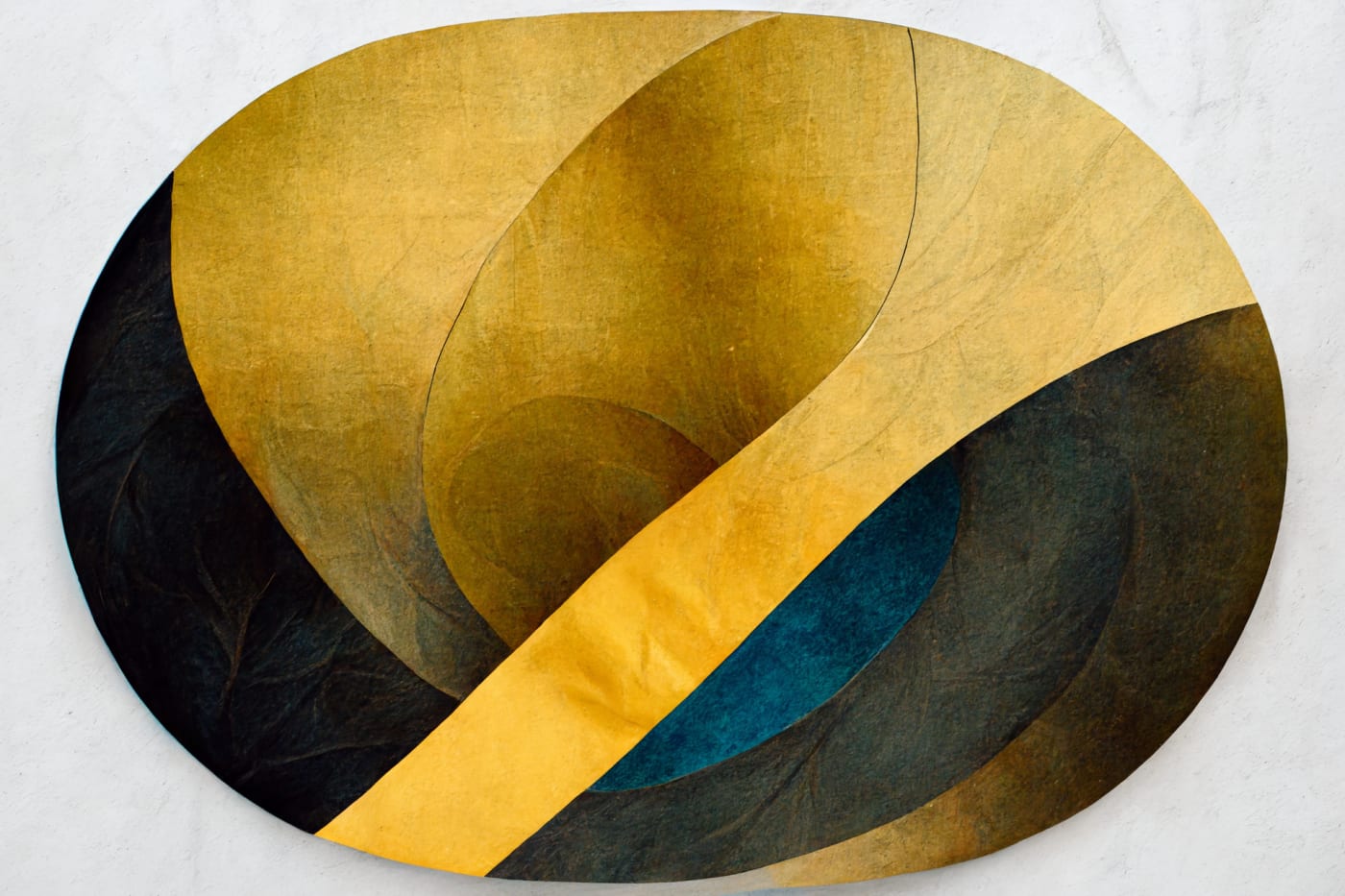 Minimalist Bauhaus-inspired abstract composition