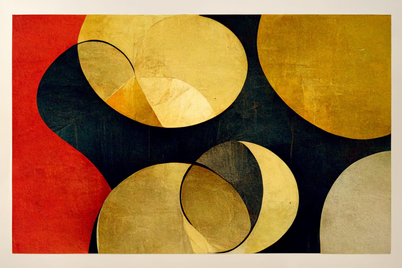 Bauhaus and constructivist geometric composition