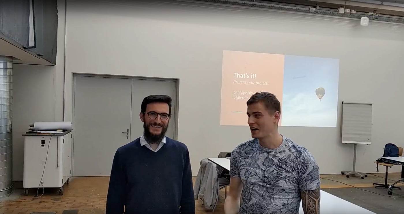 Present Your Projects workshop